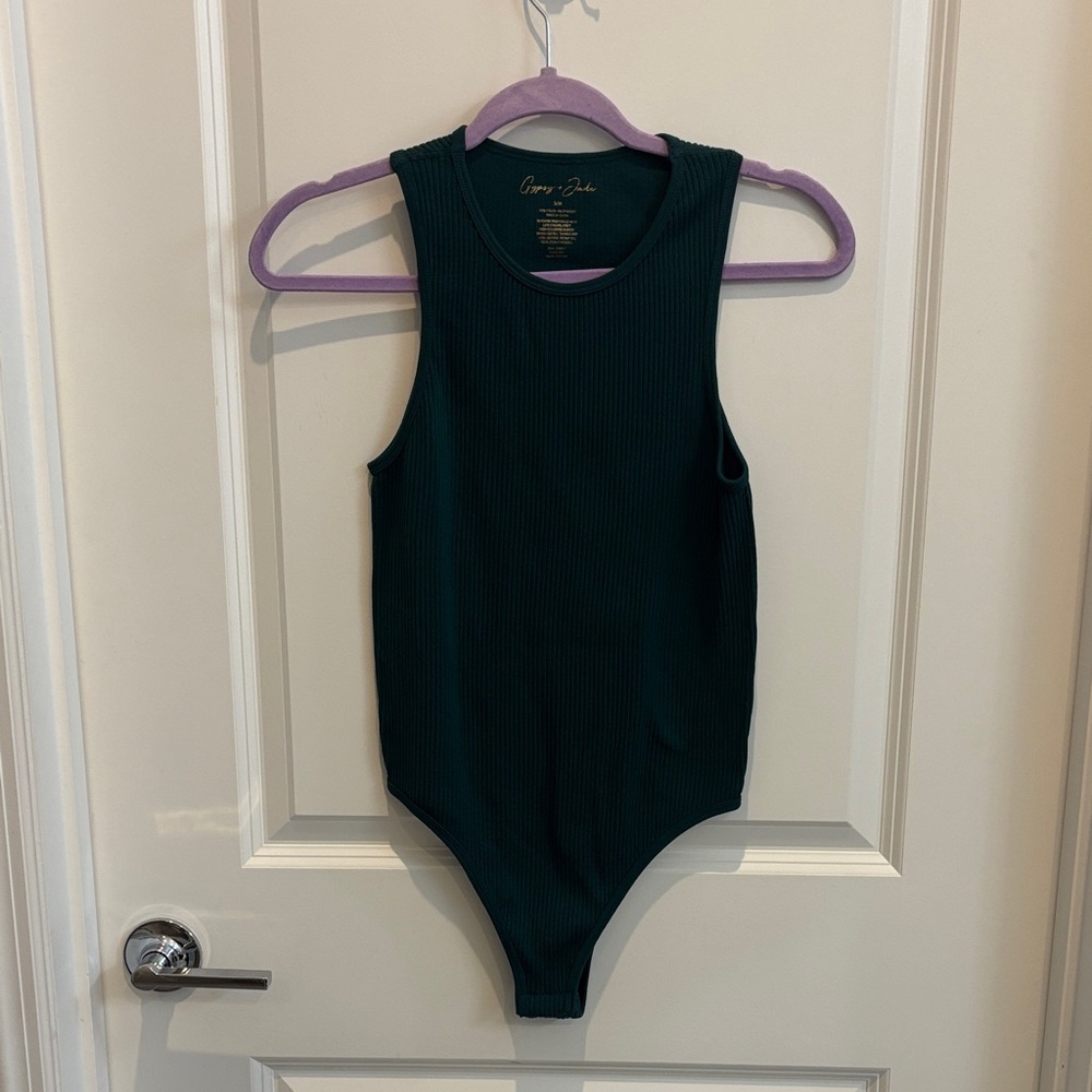 Green and Black bodysuits